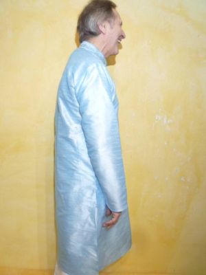 Kurta-Pajama-Set 2-tlg hellblau