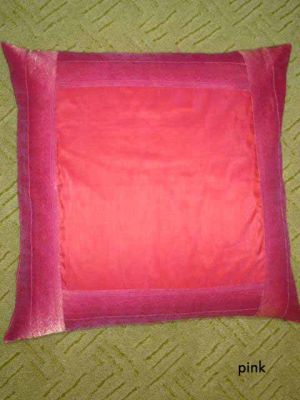 Kissenbezug 80x80 Seidenlook - 6 Farben
