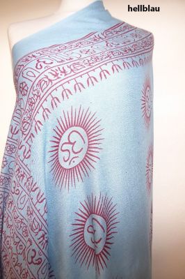 OM-Schals Baumwolle - 12 Farben