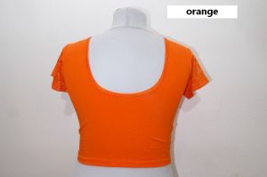 Saribluse 'Choli' aus Baumwoll-Jersey - 3 Farben