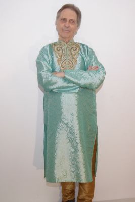 Kurta-Pajama-Set 2-teilig hellgrün