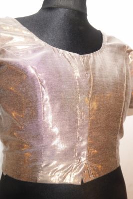 Saribluse 'Choli' L bis XXXL hellbraun