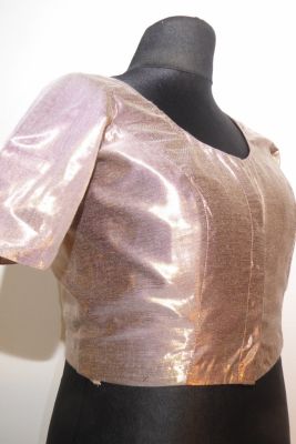 Saribluse 'Choli' L bis XXXL hellbraun