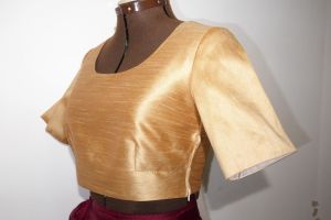 Saribluse 'Choli' gold III