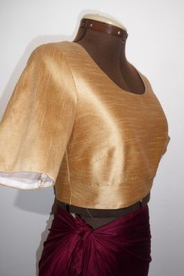 Saribluse 'Choli' gold III