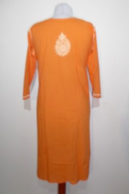 05 - Baumwoll-Tunika 'Jyoti' - orange