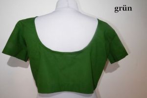 Saribluse 'Choli' Baumwolle L-XL in 4 Farben