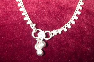 Fusskettchen 2-teilig - silber