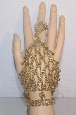 Handschmuck goldfarben