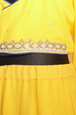 Lengha Choli 3-teilig gelb
