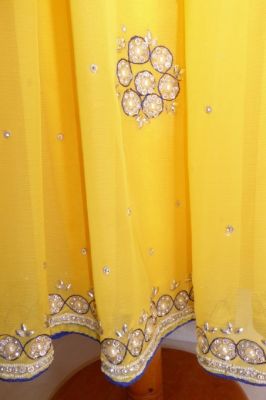 Lengha Choli 3-teilig gelb