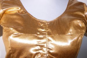 Saribluse 'Choli' gold S - XXXL