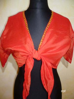 Wickelbluse Chiffon XL-XXL