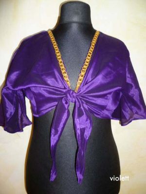 Wickelbluse Chiffon XL-XXL