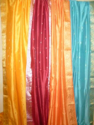 Baumwoll-Saris Cottondream - 4 Farben