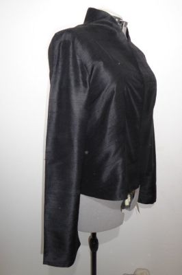 Blusenjacke XXXL aus reiner Dupionseide