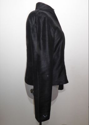 Blusenjacke XXXL aus reiner Dupionseide