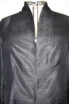 Blusenjacke XXXL aus reiner Dupionseide
