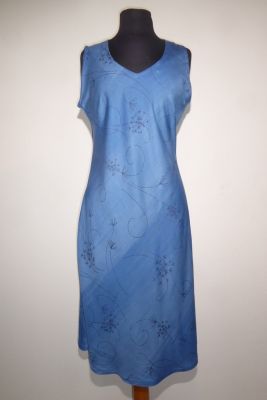 Kleid Meera Baumwolle jeansblau