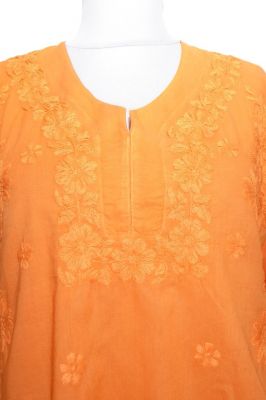 04 - Baumwoll-Tunika 'Kunchi' orange