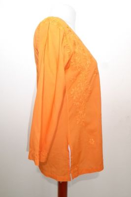 04 - Baumwoll-Tunika 'Kunchi' orange