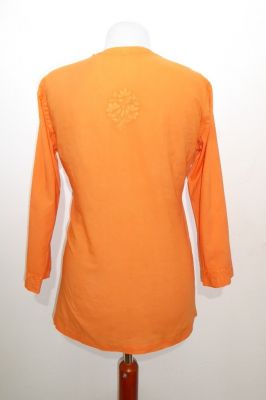 04 - Baumwoll-Tunika 'Kunchi' orange