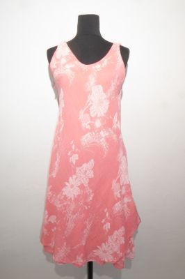 Ärmelloses Sommerkleid Lalitia rosa, Hängerkleid rosa