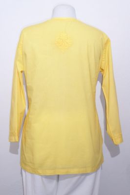 04 - Baumwoll-Tunika 'Kunchi' gelb