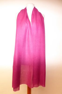 Fine Wool Wollschal magenta