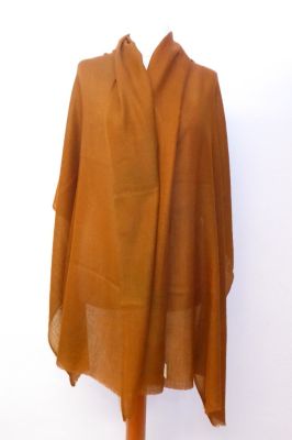 Fine Wool Wollschal walnut