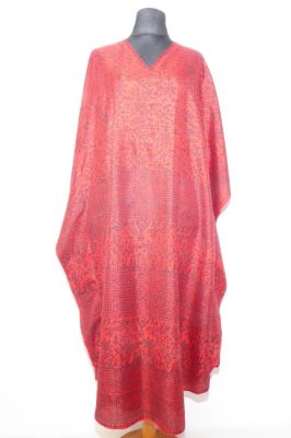 Kaftan Aneesha Seide rot XXL - I