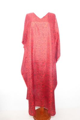 Kaftan Aneesha Seide rot XXL - II