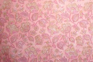 Baumwollstoff Jaipur rosa mit floralen Mustern - 1