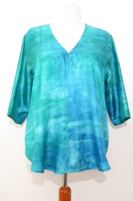 Seidentunika Abheeti türkis - M / L