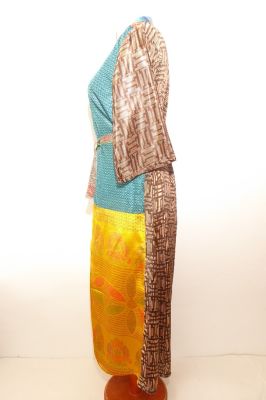 Morgenmantel 'Patchwork' Rayon