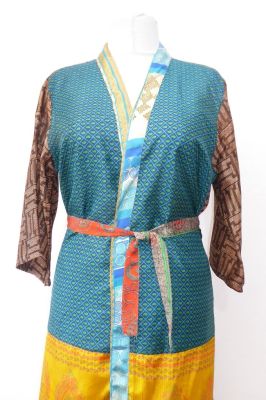 Morgenmantel 'Patchwork' Rayon