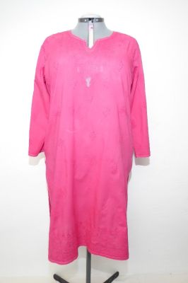 Baumwoll-Tunika Diana XXL pink - B-Ware