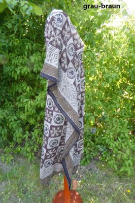 Kaftan 'Turiya' Ethno-Design - drei Farben