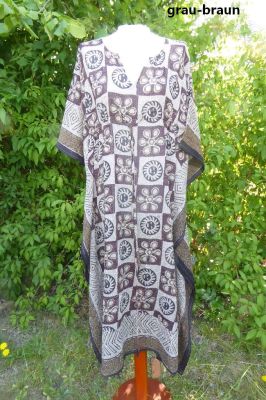 Kaftan 'Turiya' Ethno-Design - drei Farben