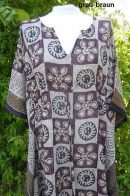 Kaftan 'Turiya' Ethno-Design - drei Farben