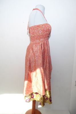 Kleid 'Tilasmi' apricot-dunkelgold