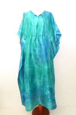 Kaftan Aloka Seide türkis XXL