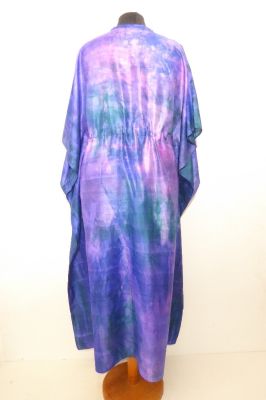 Kaftan 'Aloka' Seide flieder-violett XXL