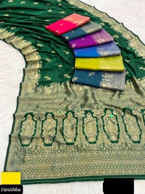 Brokatsari VANISHKA - sechs Farben
