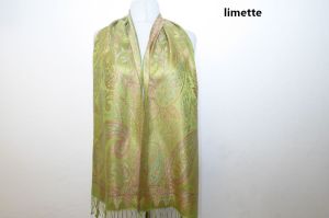 Elegante Seidenschals 'Jamawar' - S - 9 Farben