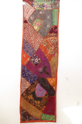 Wandbehang Patchwork terra