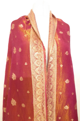 Dupatta terra-gold