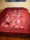 Tagesdecke 'Patchwork - Rajasthan' weinrot