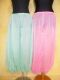 Weite Pumphosen aus luftigem transparentem Chiffon