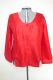 Seidenbluse 'Caroline' rot XXXL